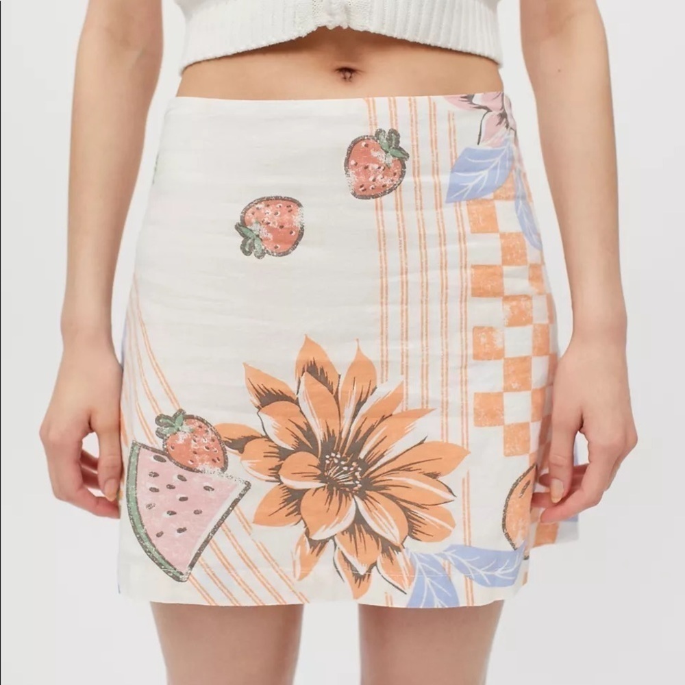 Urban Outfitters BDG Stella Pelmet Mini Skirt- S